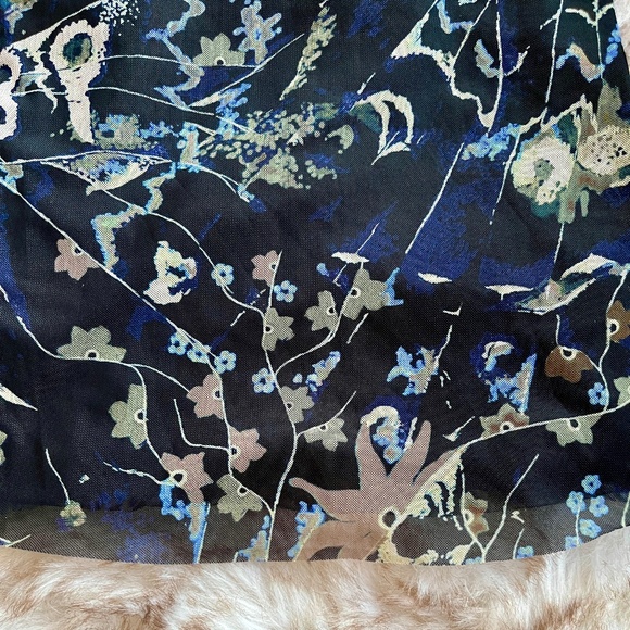 Ted Baker Mock Roll Neck Mesh Long Sleeve Top - Picture 4 of 11